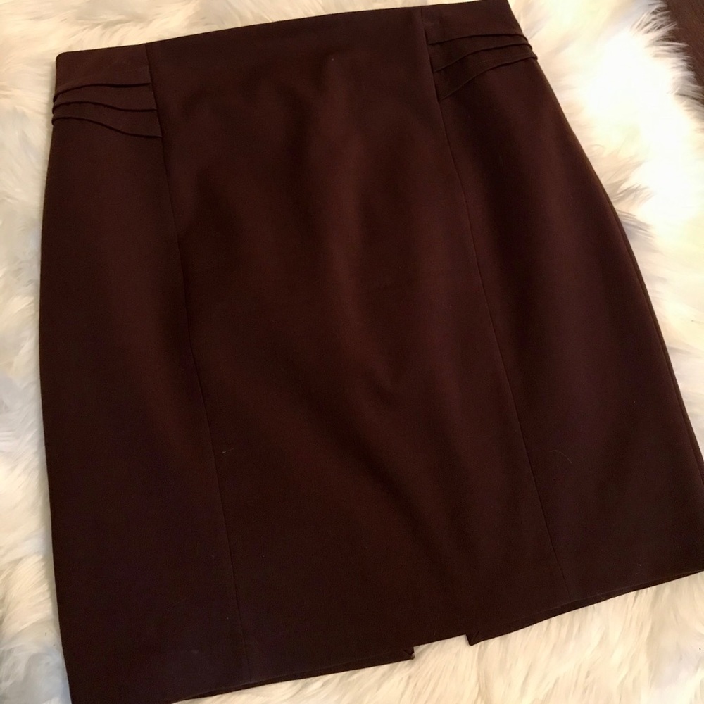 EUC Express Chocolate Brown Pencil Skirt